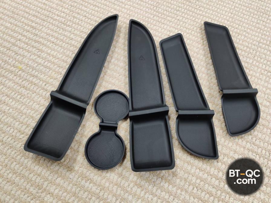 Tesla Model 3 Door Pocket Cupholder Liners QC