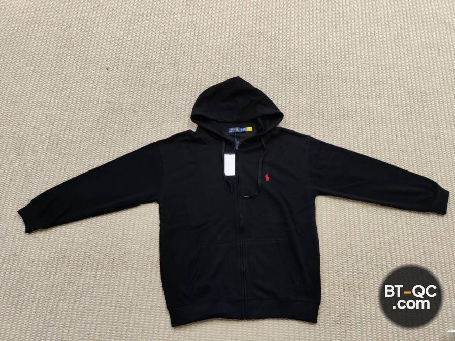 Ralph Lauren Black Zip Hoodie QC