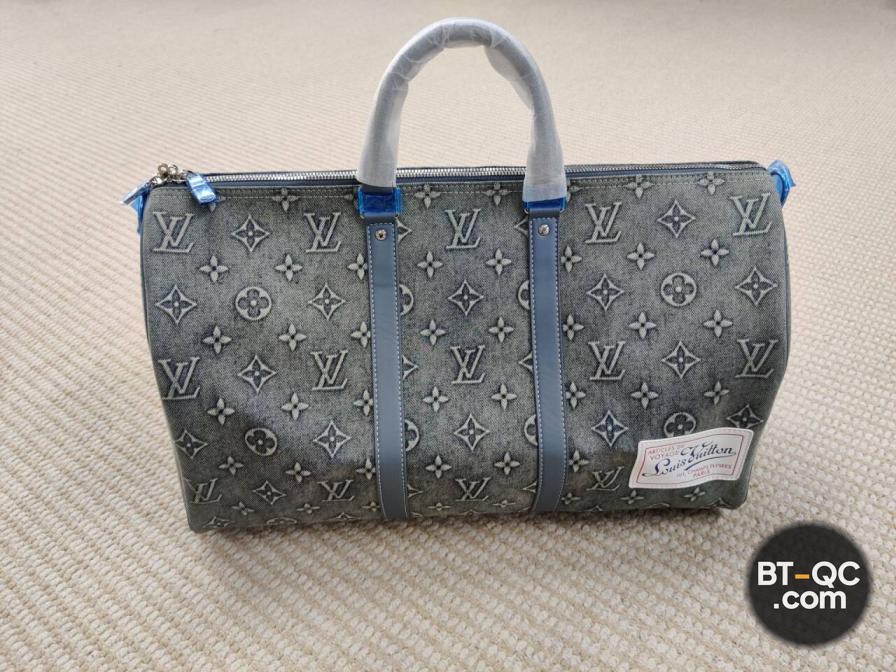 Louis Vuitton Speedy Monogram Denim QC