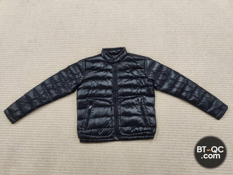 Moncler Longue Saison Black Puffer Jacket QC