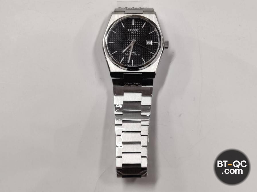 Tissot PRX Powermatic 80 Black Dial Stainless Steel Watch QC