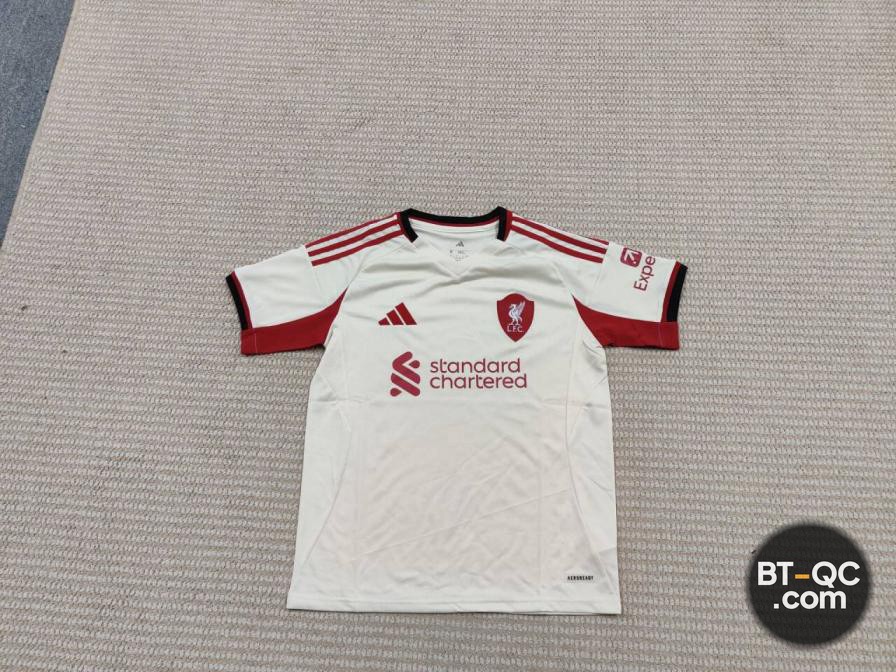 Adidas Liverpool FC Home Jersey White Red QC