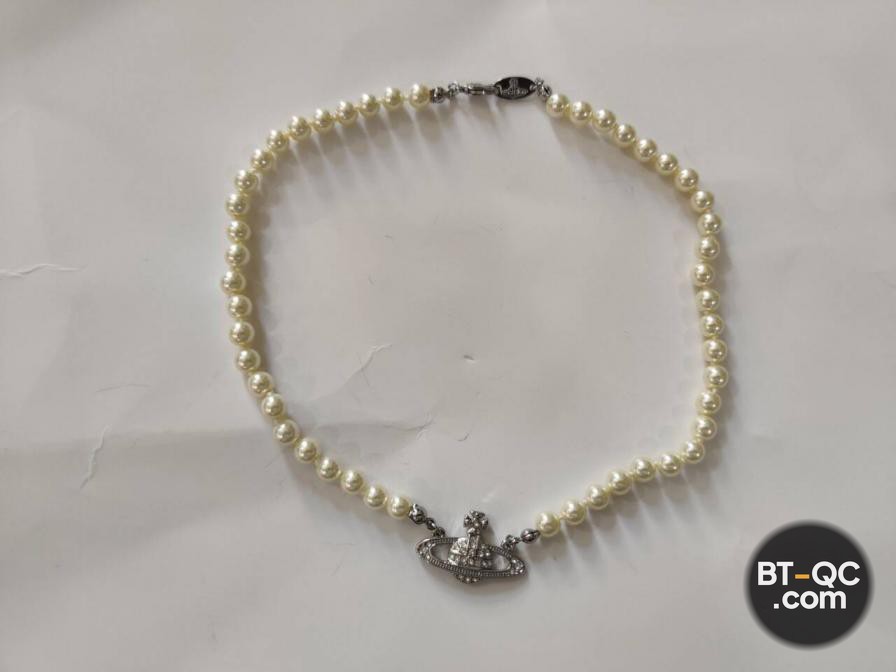 Vivienne Westwood Pearl Orb Necklace QC