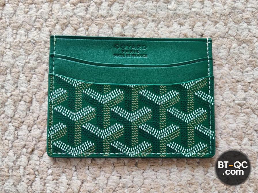 Goyard Saint Louis Card Holder Green QC