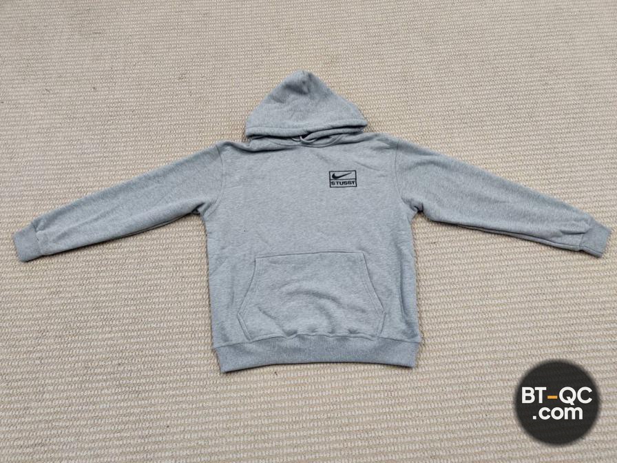 Nike Stussy Grey Hoodie QC