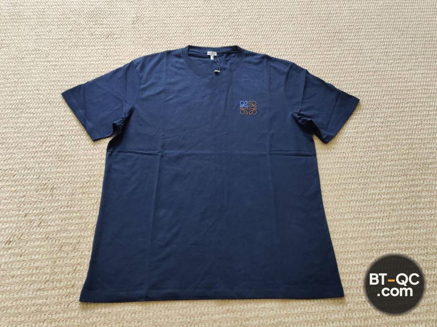 Loewe Anagram Logo T-Shirt Navy QC