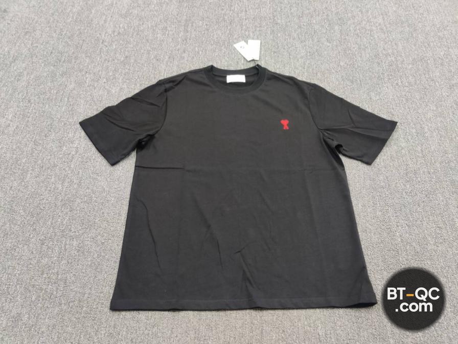 Ami Alexandre Mattiussi Black T-Shirt QC