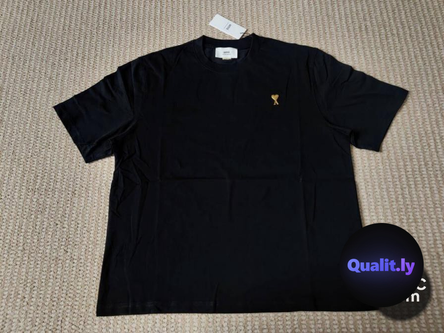 Ami Paris T-Shirt Black QC