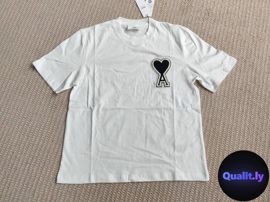Ami Alexandre Mattiussi White T-Shirt QC
