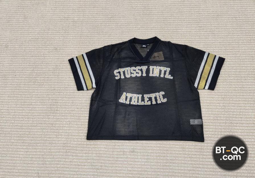 Tigerst-Tyle Sports Letter Print Mesh Jersey QC