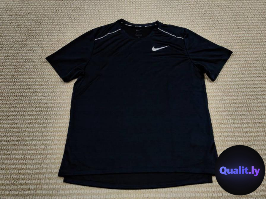 Nike Men's Summer Sports Running Training Quick-Drying Breathable Round Neck Short-Sleeved T-Shirt Aj7566-100 QC