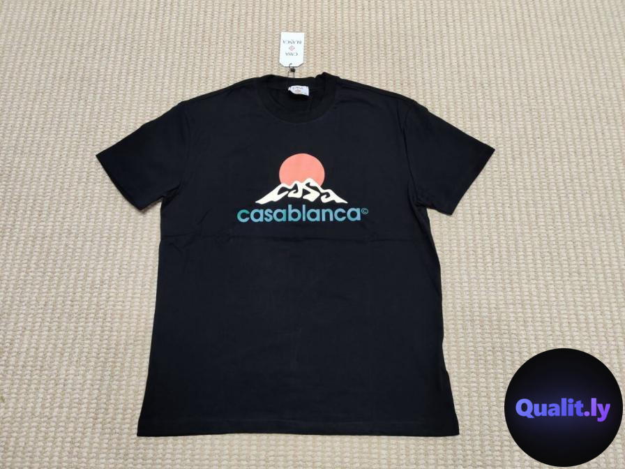 Casablanca Paris T-Shirt Black QC