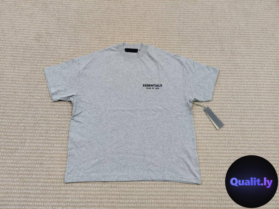 Essentials Fear of God T-Shirt Grey QC