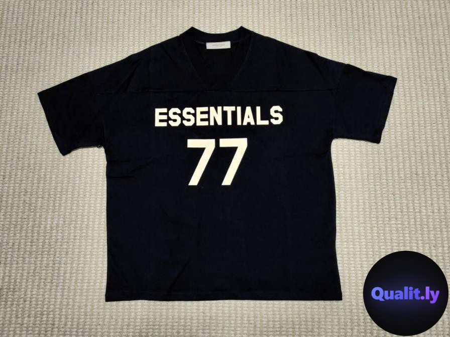 Essentials Fear of God 77 T-Shirt Black QC