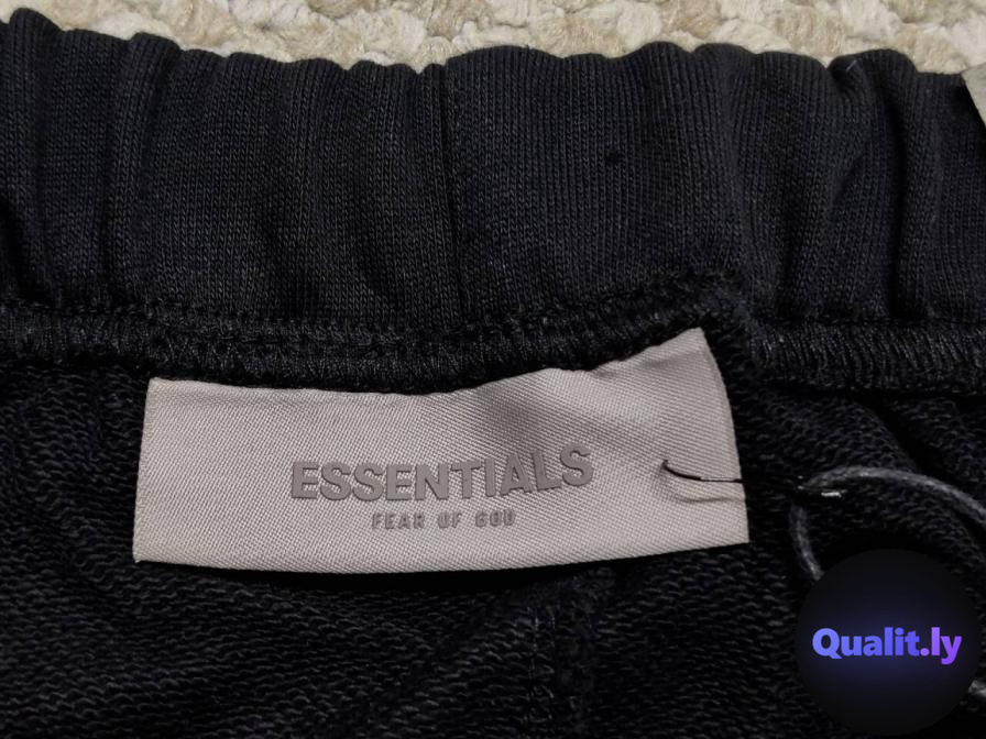 Essentials Fear of God Black Pants — fotografie QC 2