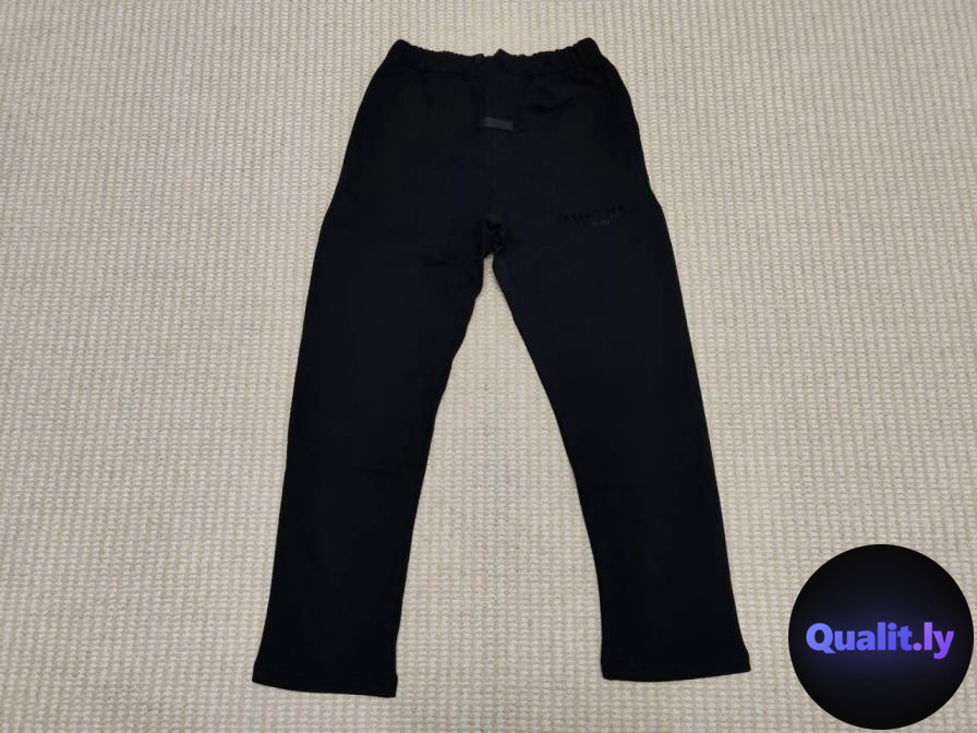 Essentials Fear of God Black Pants QC