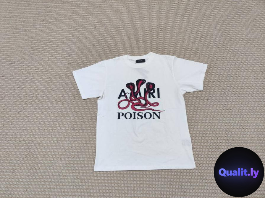 Amiri Poison T-Shirt White QC
