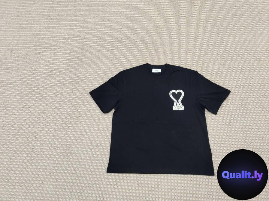 Ami Alexandre Mattiussi Black T-Shirt QC