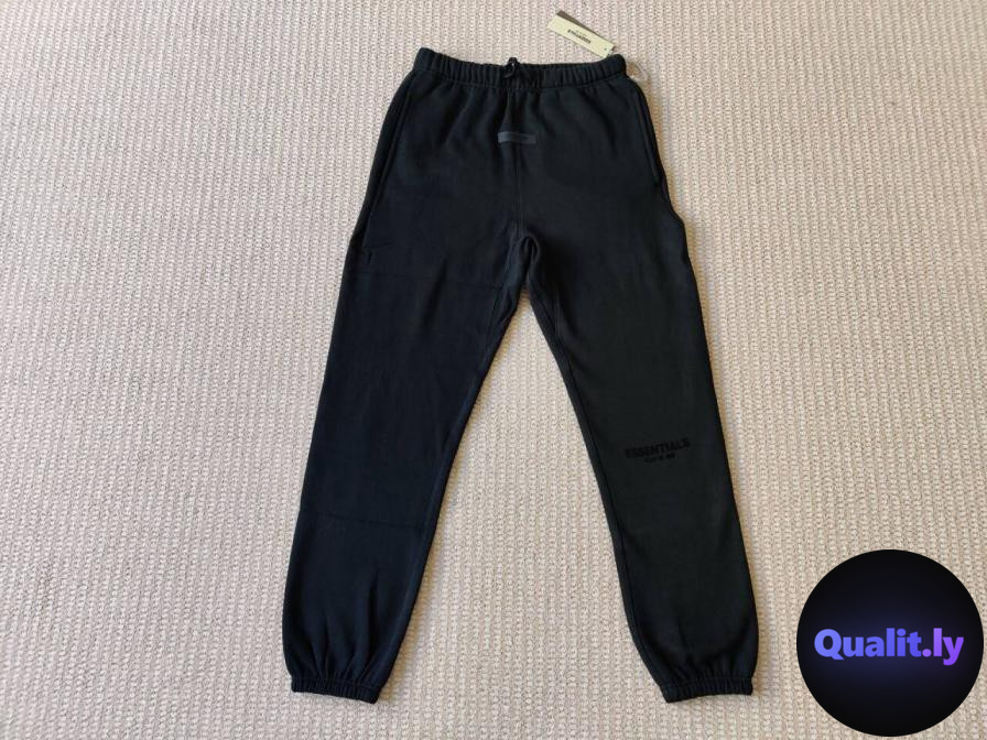 Fear of God Essentials Black Sweatpants QC