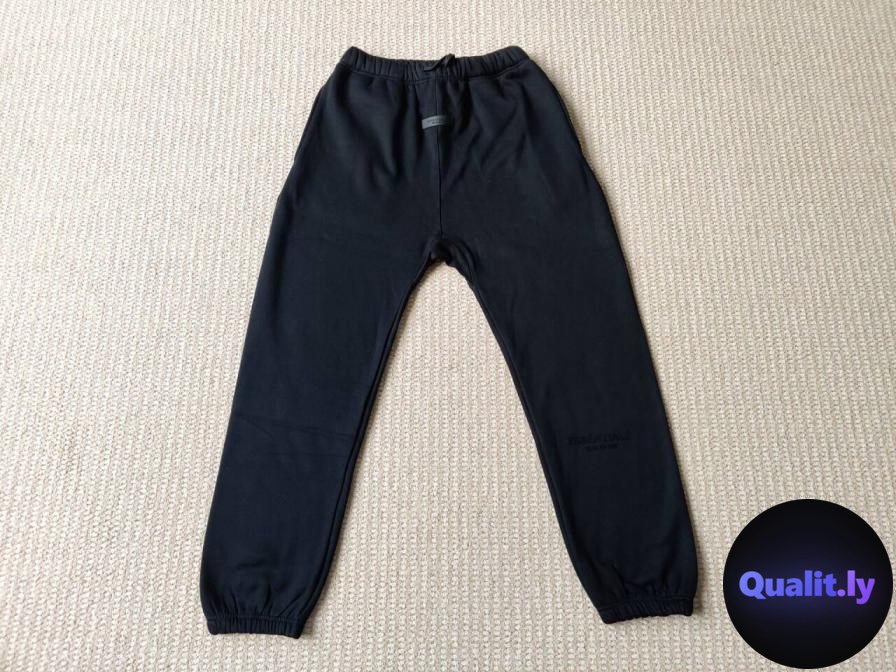 Fear of God Essentials Black Sweatpants QC