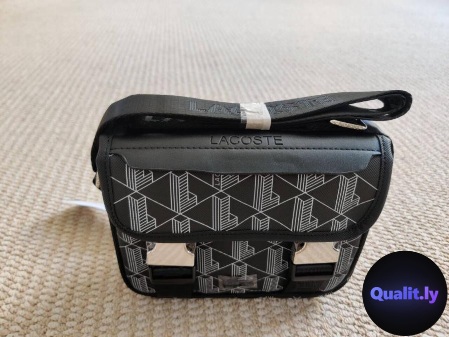 Lacoste Monogram Crossbody Bag QC