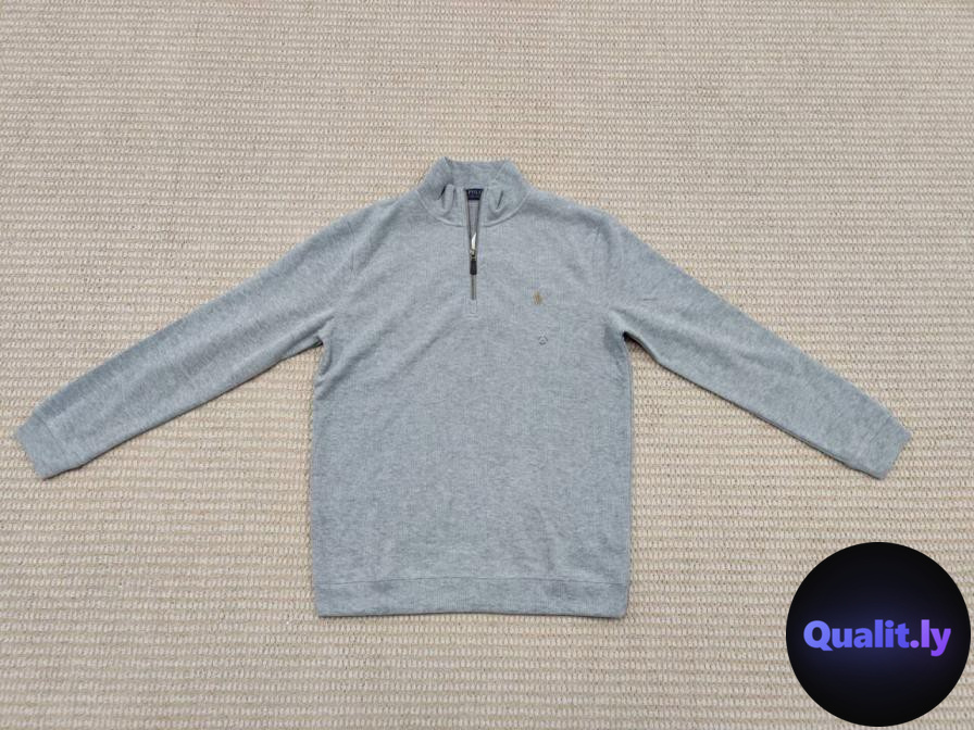 1/4 Zip Sweatshirt for Men and Women Half-Zip Sweatshirt a QC