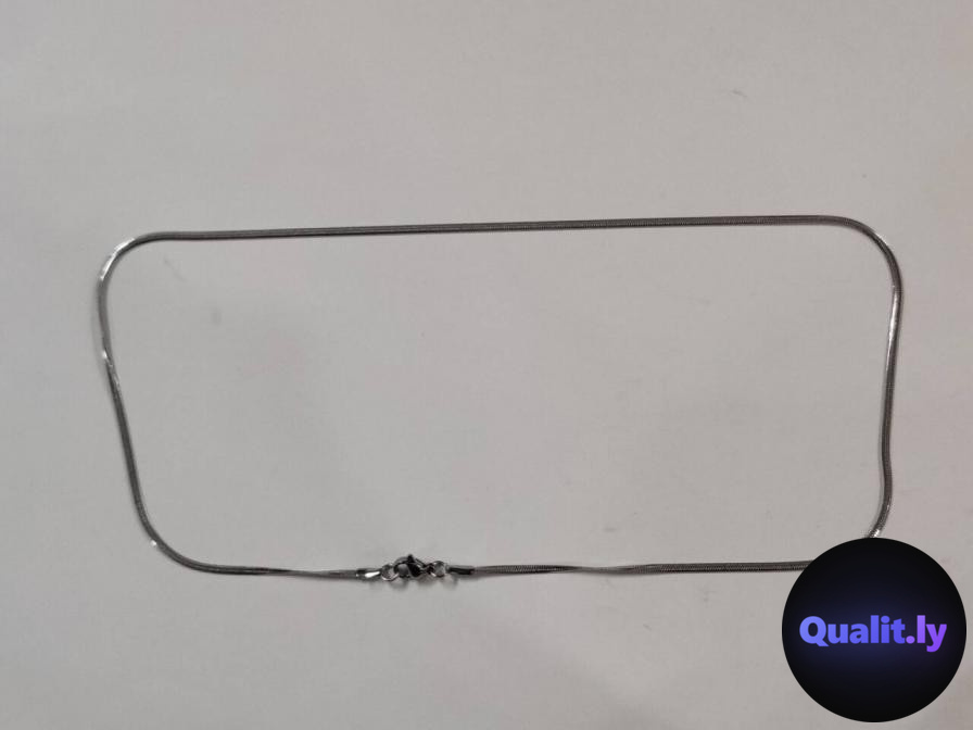 Silver Snake Chain Necklace QC
