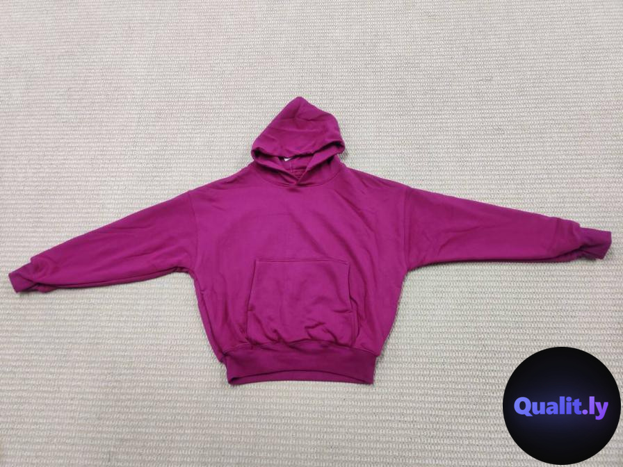 Yeezy Magenta Hoodie QC