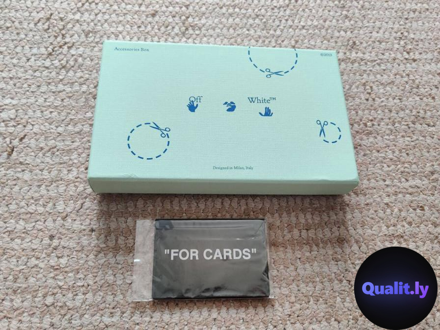 Off-White Wallets QC