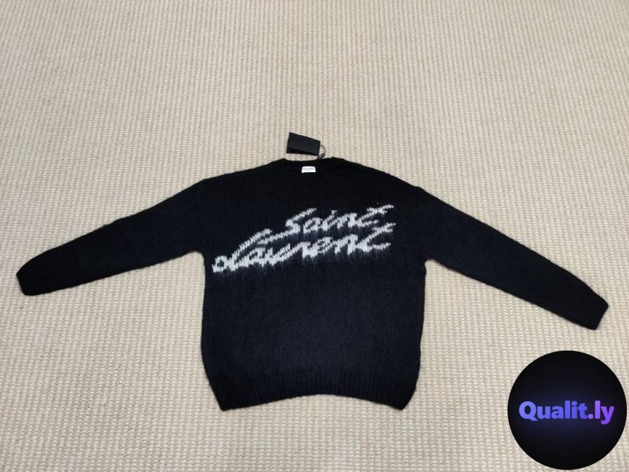 Saint Laurent Paris Mohair Sweater QC