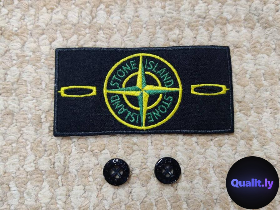 Stone Functional Island Armband Compass Patch Embroidery Badge Headwear Handmade DIY Button Accessories Trendy Security Guard QC