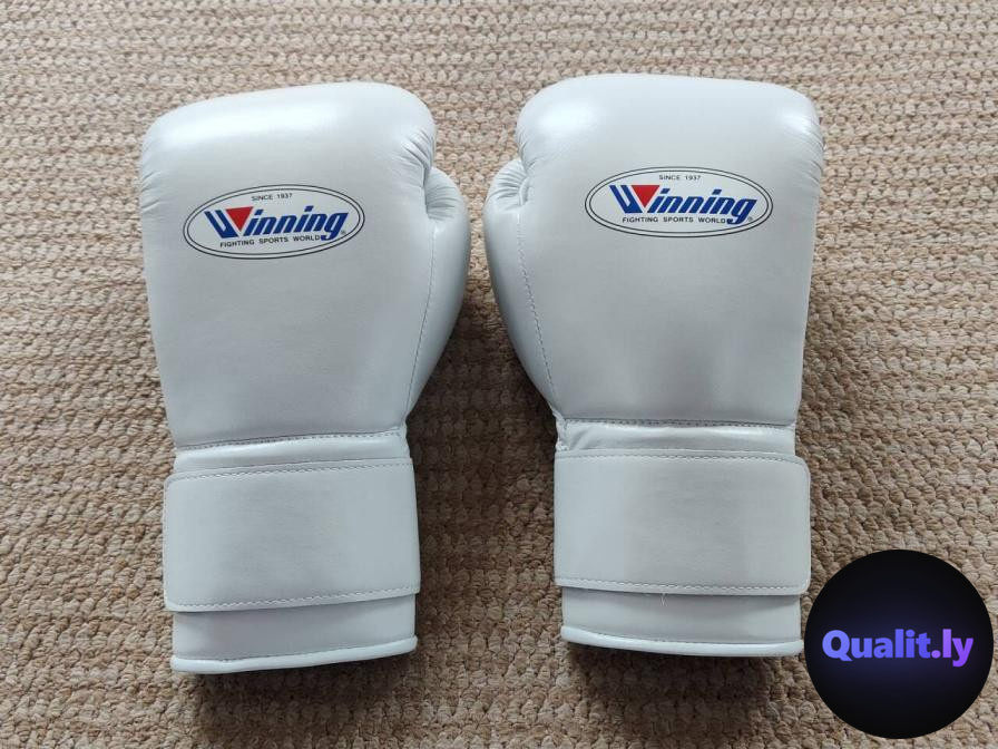 Winning Style Lace-Up Japanese Boxing Gloves for Adults and Children, Suitable for Muay Thai, Fighting, and Free Fighting QC