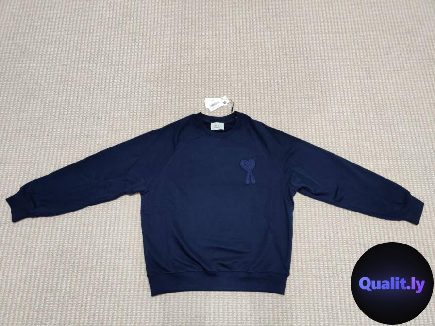 Ami Alexandre Mattiussi Navy Sweatshirt QC
