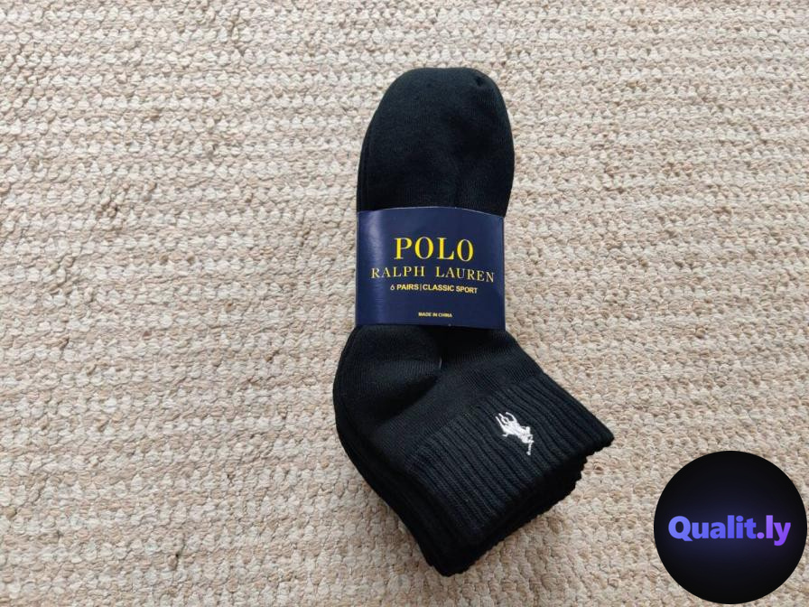 Polo Ralph Lauren 6 Pairs Classic Sport Socks QC