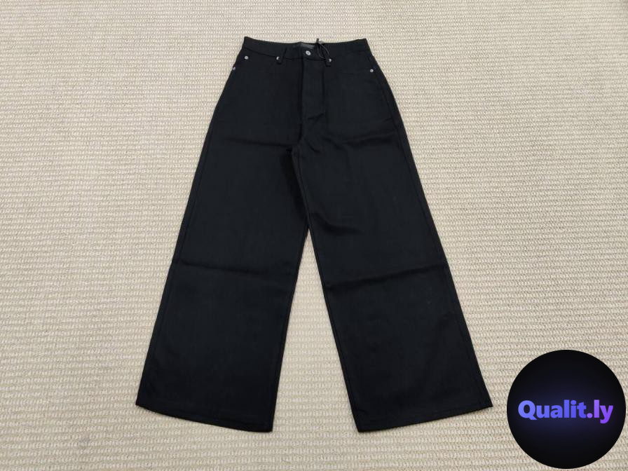 NO FAITH STUDIOS Black Wide Leg Pants QC