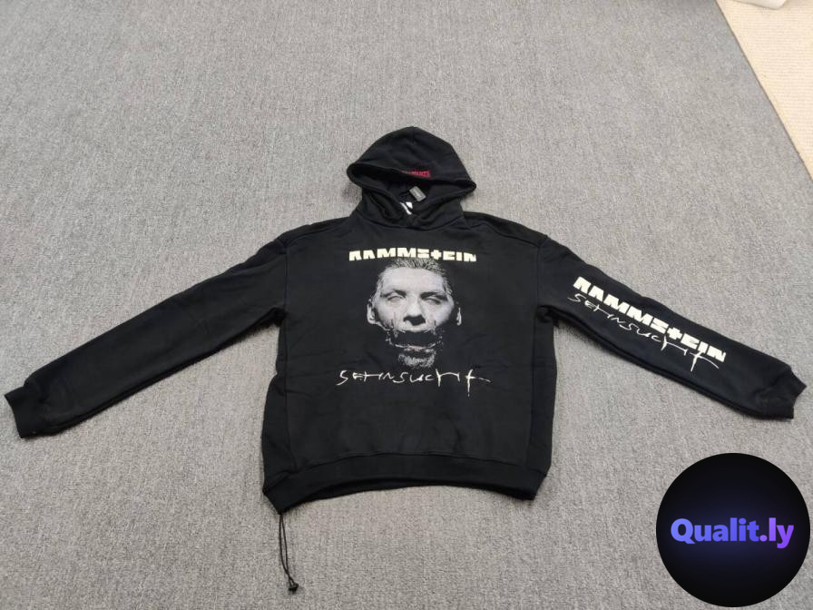 Vetements Rammstein Autumn Winter 2018 Hoodie QC
