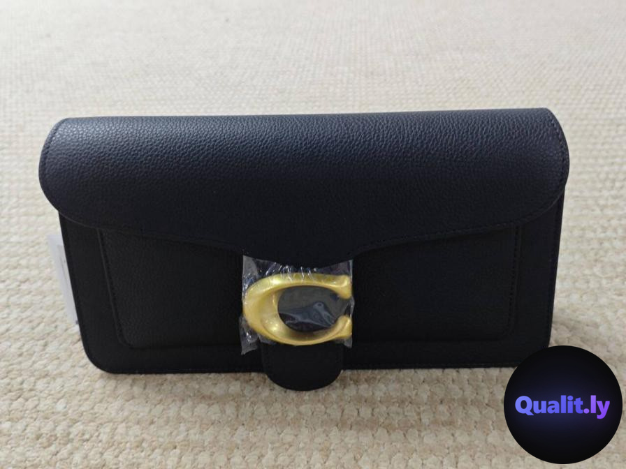 Coach Tabby Shoulder Bag Black QC