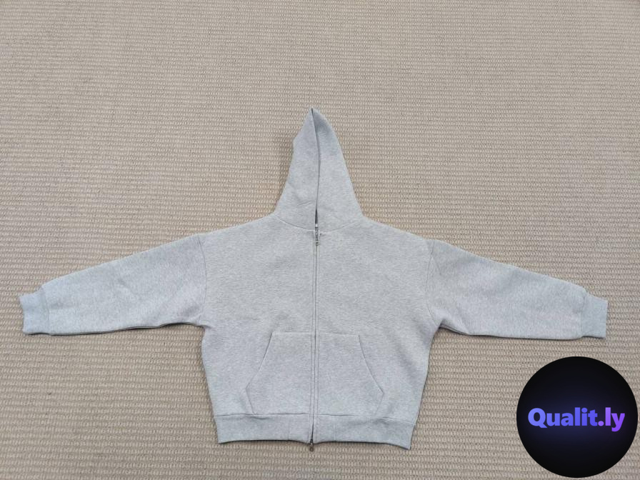 630Gsm Union Kingdom Boxy Zip-Up Hoodie Independent Brand Silhouette Composite Jacket QC