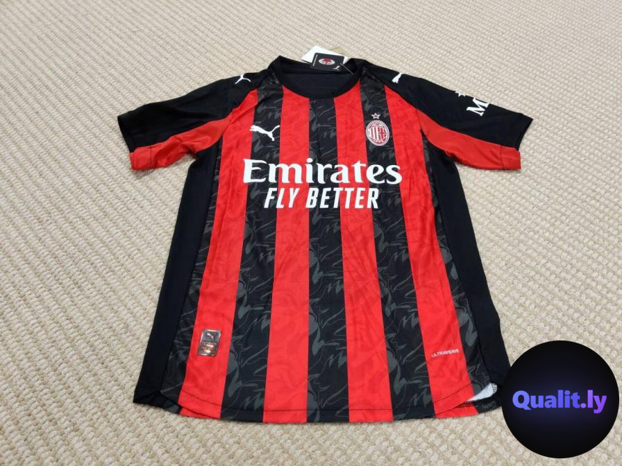 Puma AC Milan 2021-22 Home Jersey QC