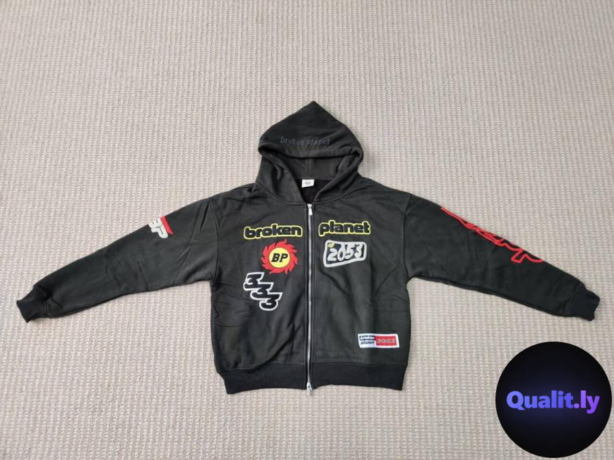 Broken Planet 2053 Zip Hoodie QC