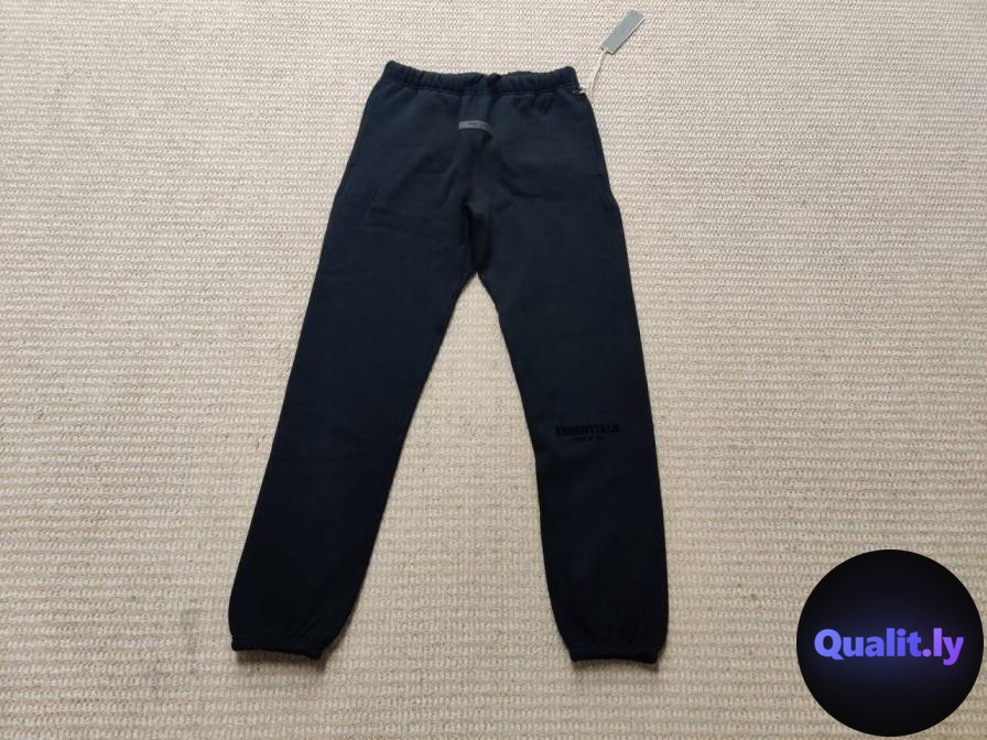 Fear of God Essentials Black Sweatpants QC
