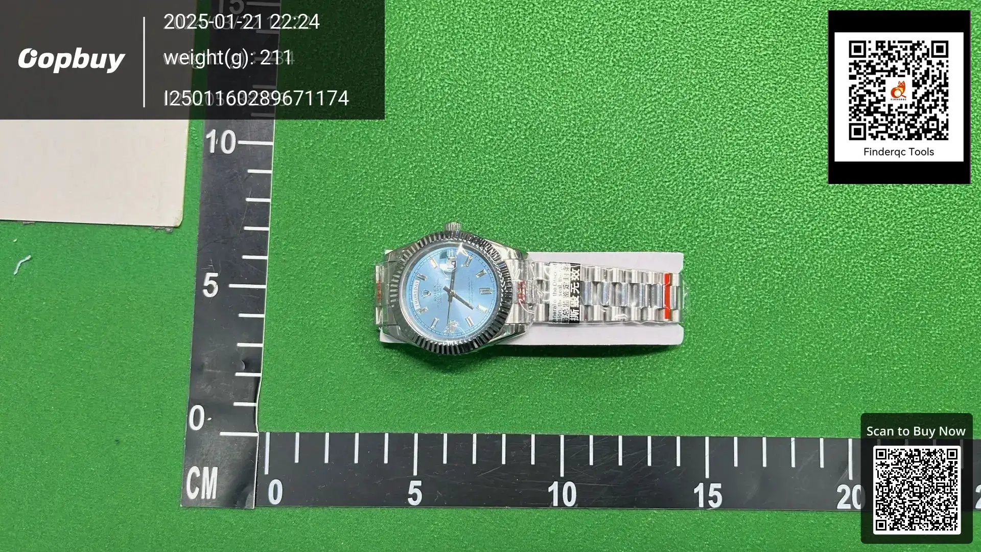 EW Sunday Logo Automatic Mechanical Men's Watch GS Counterweight Edition 3255 Machine C Factory Olive Green Log Watch