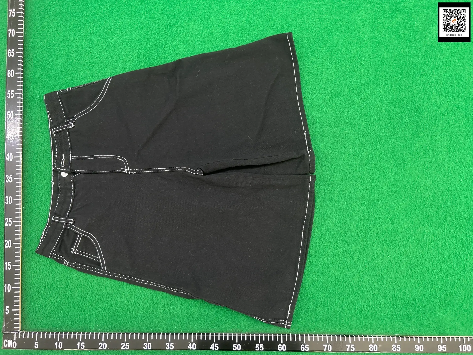 Denim shorts Fashion High Street Skateboard Pattern Embroider Denim hiphop Hip Hop Denim shorts for Men and Women