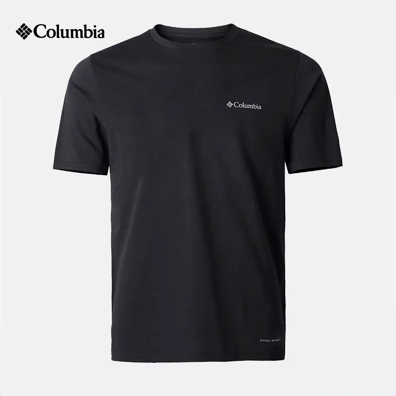 2025 Spring and Summer New Colombian Short-Sleeved Men's Outdoor Sun Protection Quick-Drying Round Neck Sports Half-Sleeve T-Shirt Ae0805