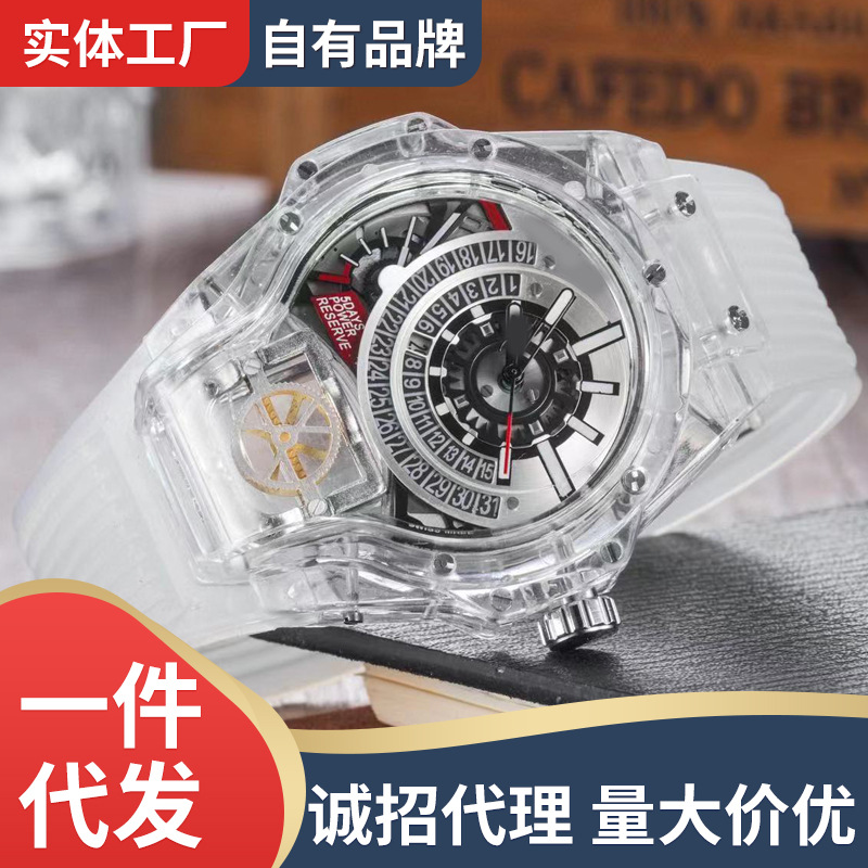 Foreign goods explosions of Warcraft Macy Jason Statham with men's business non-mechanical calendar quartz watch wholesale