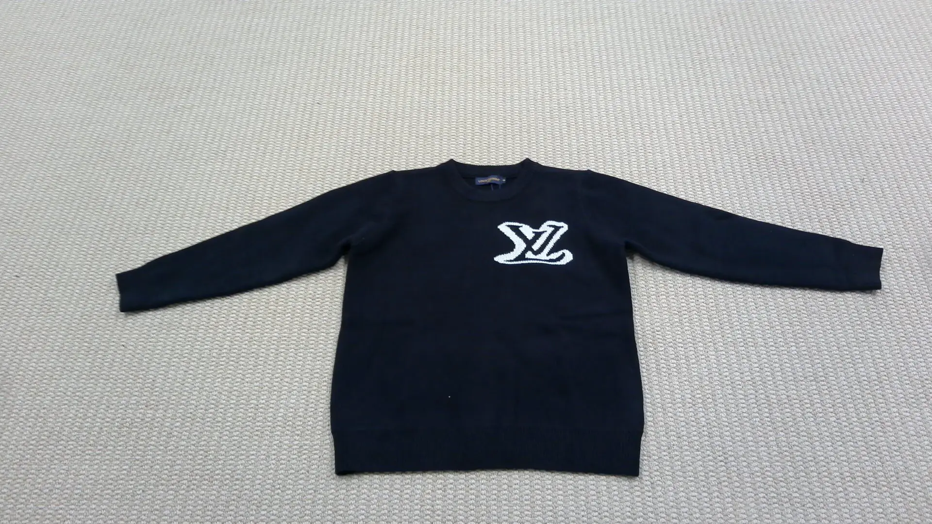 Louis Vuitton Monogram Sweater Black