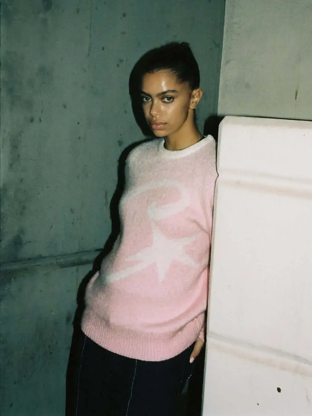 corteiz Fashion American cross-border Stylish Street Y2K Loose pullover Sweater round neck autumn Knitwear