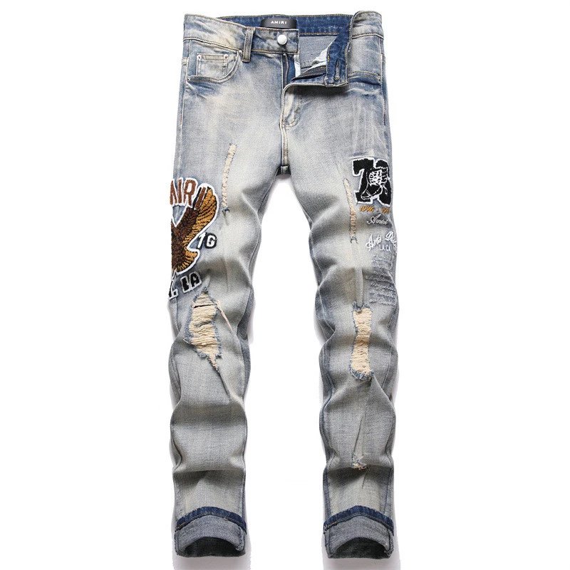 AMIRI Eagle Patch Jeans