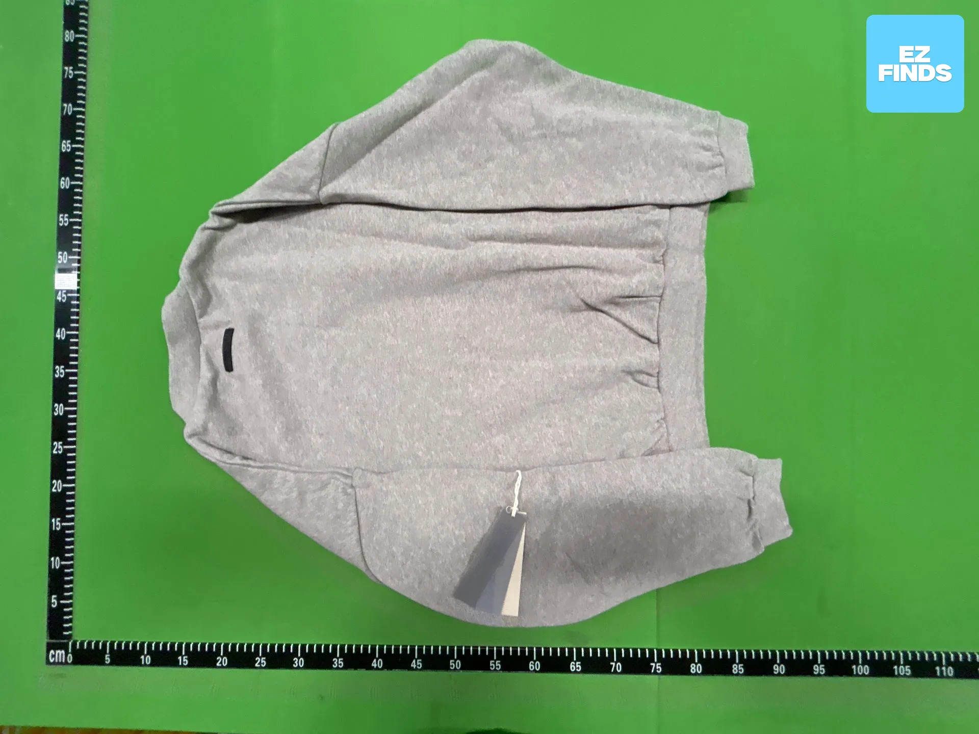 2024Fw Printed Round Neck Sweatshirt 480g Heavy Flannel State Crewneck Cross-Border Fog — QC-foto 3