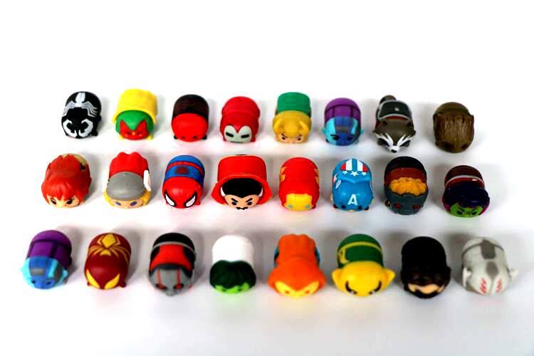 Tsum Tsum Stacking Toys Figures Marvel Spider-Man Iron Man Venom Small Size 201-224 QC photo from TAOBAO on Qualit.ly